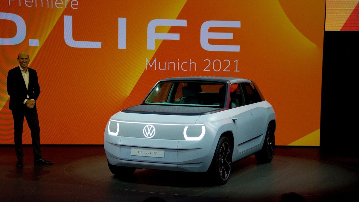 Volkswagen představil ID.Life, koncept malého elektromobilu do města